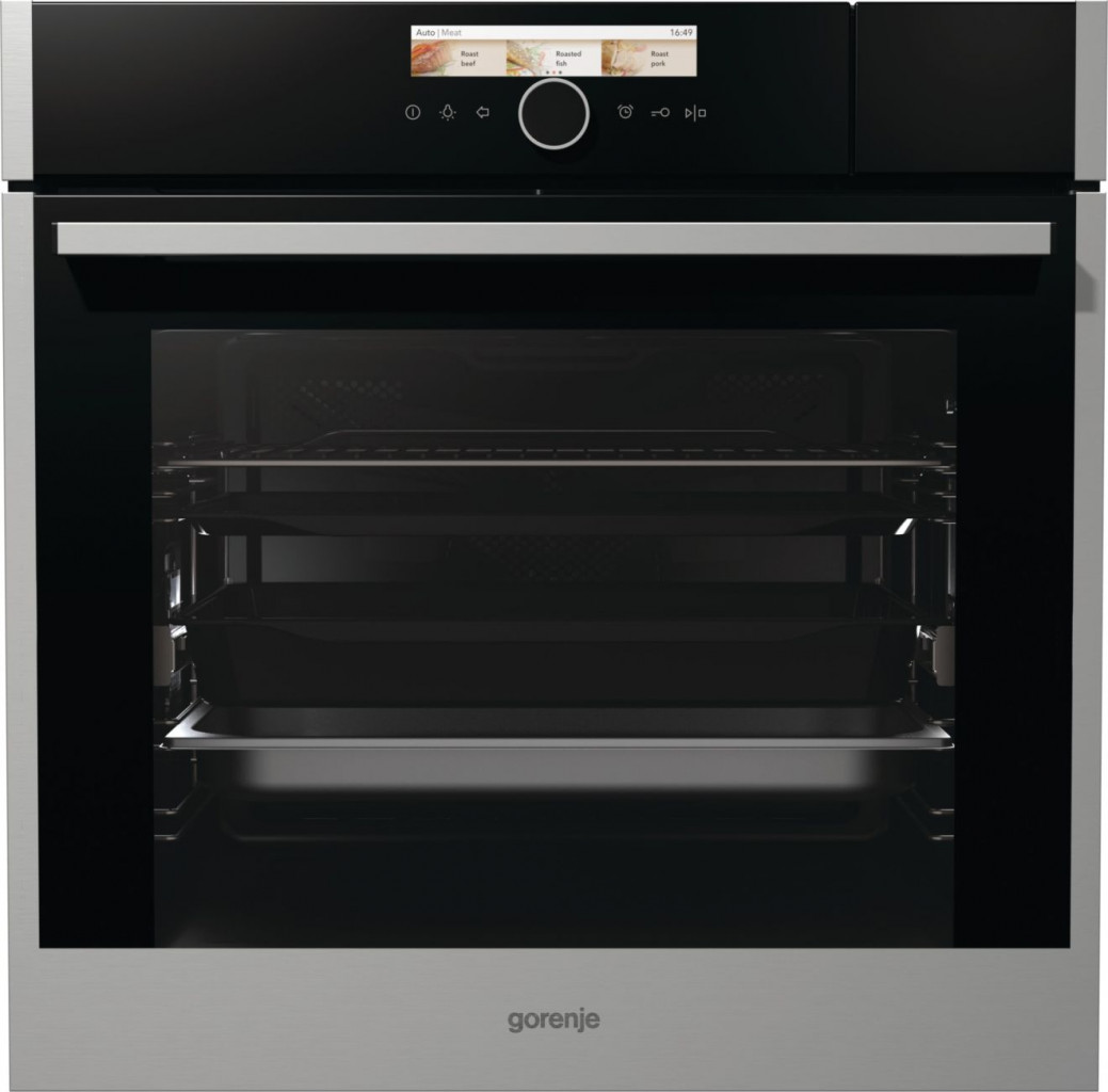 Электрический духовой шкаф gorenje bcs798s24x