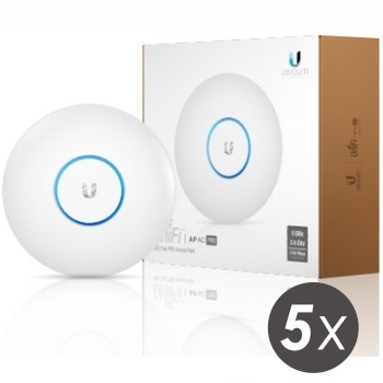 WiFi router Ubiquiti Networks UniFi AP AC LITE stropní, 2.4/5GHz, 5-Pack, PoE není součástí balení