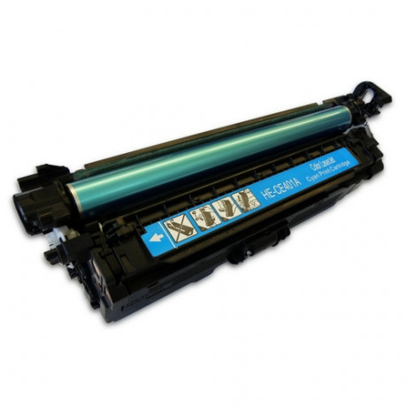 Toner CE401A, CRG-732C kompatibilní pro HP a Canon, azurový (6000 str.)