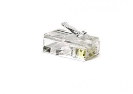 Konektor RJ45 UTP 8p8c, Cat 6, drát, skládaný