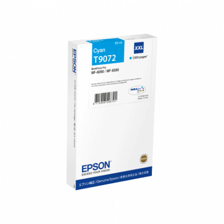 Inkoust Epson T9072  XXL azurový