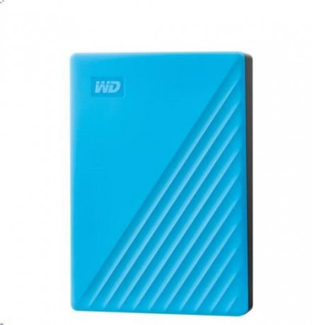 Disk Western Digital My Passport portable, 2TB, Ext. 2.5, USB3.0 modrý