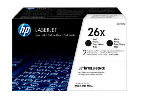 Toner HP 26X 2pack, CF226XD