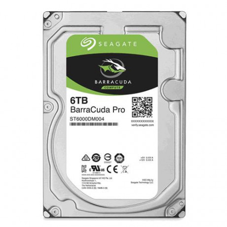 Disk Seagate BarraCuda 3,5, 6TB, 5400RPM, SATAIII, 256MB