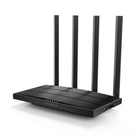 WiFi router TP-Link Archer C6U AC1200 dual AP, 4x GLAN, USB/ 300Mbps 2,4/ 867Mbps 5GHz