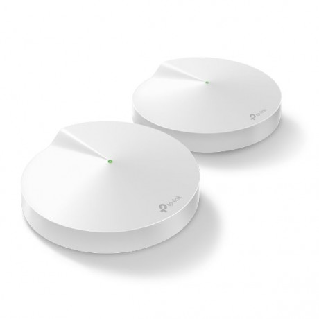 WiFi router TP-Link Deco M9 Plus(3-pack) AC2200 , 2x GLAN, 1x USB/ 400Mbps 2,4GHz/ 1734Mbps 5GHz, BT