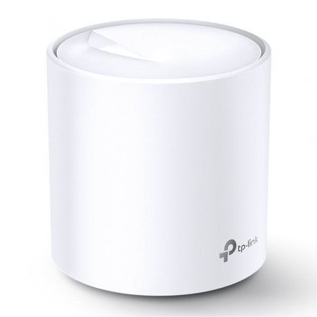 WiFi router TP-Link Deco X60(1-pack) AX3000, WiFi 6, 2x GLAN, / 574Mbps 2,4GHz/ 2402Mbps 5GHz