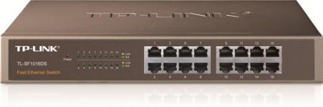 Switch TP-Link TL-SF1016DS 16x Lan, 13 rack/kov