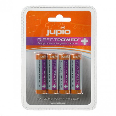 Baterie Jupio AA Ni-MH 2500mAH (4pcs) dobíjecí