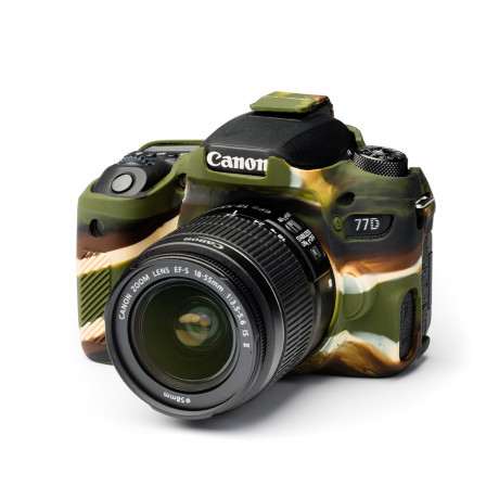 Easy Cover Pouzdro Reflex Silic Canon 77D Camouflage