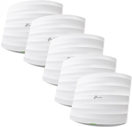 WiFi router TP-Link EAP245(5-pack) stropní AP, 1x GLAN, 2,4 a 5 GHz, AC1750, Omada SDN