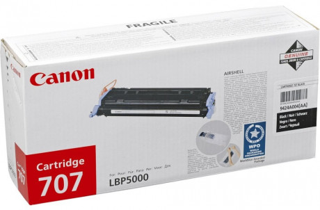 Toner Canon CRG 707BK černý (2500str./5%)