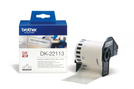 Páska Brother DK-22113 (průsvitná filmová role 62mm x 15,24m)