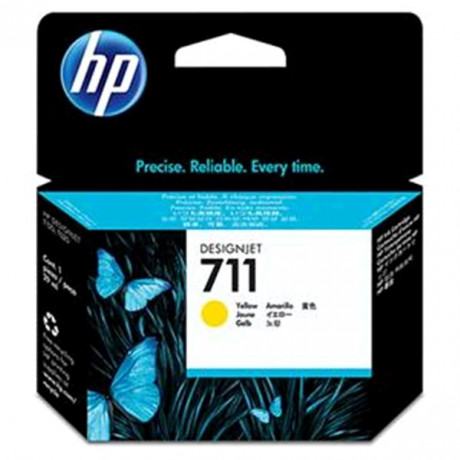 Inkoust HP Ink No 711 žlutá, CZ132A