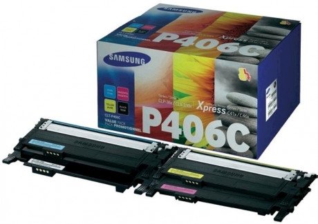 Toner HP / Samsung CLT-P406C/ELS multipack CMYK, SU375A 1500 stran