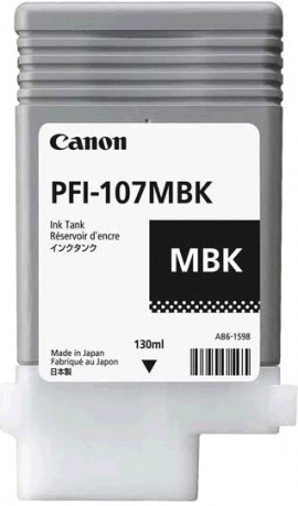 Inkoust Canon PFI-107 matný černý 130ml