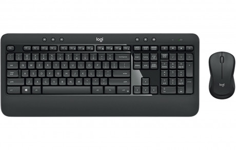 Set klávesnice + myš Logitech Wireless Combo MK540 CZ / SK, USB, unifying přijímač, tichá, černá