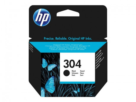 Inkoust HP 304 černá inkoustová kazeta, ink cartridge (black), N9K06AE#BA3