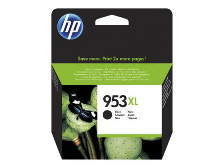 Inkoust HP 953XL černá inkoustová kazeta (black), L0S70AE#BGY