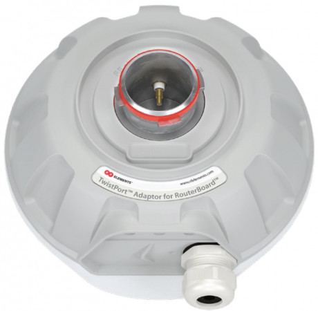 Adaptér RF Elements TwistPort hliníkový, pro RouterBOARD