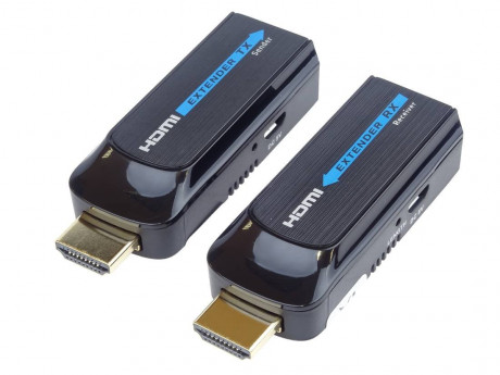 Extender HDMI FULL HD na 50m přes jeden kabel Cat6