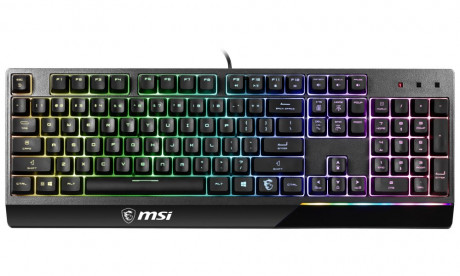 Klávesnice MSI Gear herní Vigor GK30/ drátová/ RGB podsvícení/ USB/ CZ+SK layout