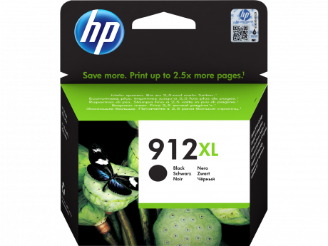 Inkoust HP 912 XL černá, 3YL84AE (825 str./ 5%)