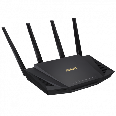 WiFi router Asus RT-AX58U V2 WiFi 6, 4x GLan, 1x GWan, USB, AiMesh