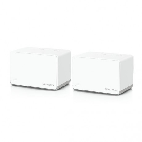 WiFi router TP-Link Mercusys Halo H70X(2-pack) WiFi 6, 3x GLAN/ 574Mbps 2,4GHz/ 1207Mbps 5GHz