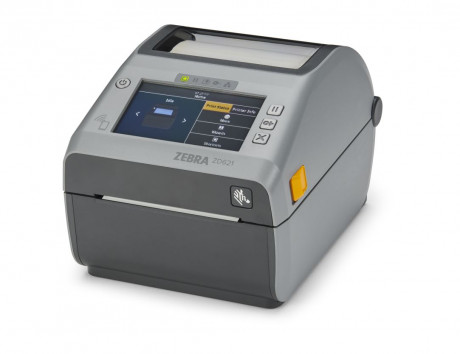 Tiskárna Zebra ZD621d , 8 dots/mm (203 dpi), peeler, disp., RTC, USB, USB Host, RS232, BT, Ethernet,