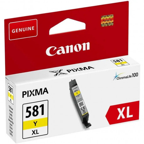 Inkoust Canon CLI-581XL Y (yellow), žlutý