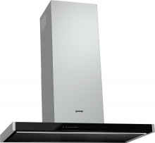 Gorenje WHT951S1XBG Komínový odsavač, T tvar, AdaptTech, PowerBoost 2x, 90 cm, A, černé sklo 