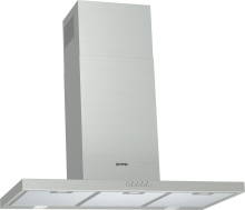 Gorenje WHT923E5X Komínový odsavač, T tvar, 90 cm, B, nerez 