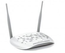 WiFi router TP-Link TL-WA801N AP/AP Client, WDS, 1x LAN, WAN - 300 Mbps  