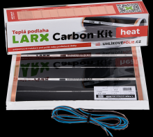 LARX Carbon Kit heat 234 W, topná fólie pro svépomocnou instalaci, délka 2,6 m, šířka 0,5 m  