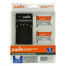 Set Jupio 2x Li-40B (Li-42B/NP45/D-...