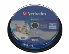 Médium Verbatim BD-R 25GB 6x HTL WI...