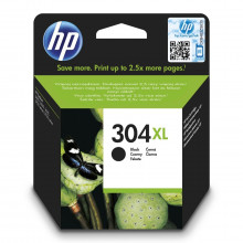 Inkoust HP 304XL černá velká inkoustová kazeta (black), N9K08AE  