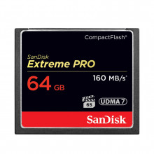 Paměťová karta Sandisk Extreme Pro CF 256 GB 160 MB/s VPG 65, UDMA 7  