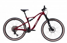 Celoodpružené jízdní kolo Capriolo MTB FS ALL-MO 9.7 DEEP RED 