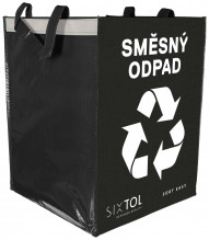 Taška Sixtol na tříděný odpad Sort Easy Mixed 30 x 30 x 40 cm, 36 l 