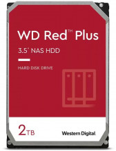 Disk Western Digital Red Plus 2TB, 3,5", SATA III, 64MB, 5400RPM 