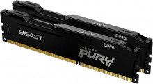 Paměť Kingston FURY Beast Black DDR3 16GB (2x 8GB), 1600MHz, CL10 