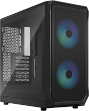 Case Fractal Design Focus 2 RGB Black TG Clear Tint 