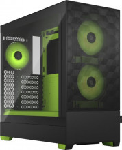 Case Fractal Design Pop Air RGB Green Core TG Clear Tint 