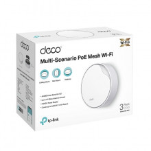 WiFi router TP-Link Deco X50-PoE(1-pack) WiFi 6, 1x 2,5GLAN, 1x GLan s PoE, 2,4/ 5GHz AX3000 