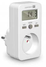 Měřič spotřeby el. energie CONNECT IT PowerMeter CES-2010-WH 