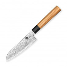 Nůž Dellinger šéfkuchaře ko-Santoku 5,5" Buffalo Olive Octagon 140 mm 