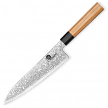 Nůž Dellinger Chef 8,5" Buffalo Olive Octagon 215 mm 