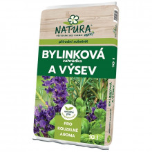 Substrát Agro  NATURA pro bylinky a výsev 10l 